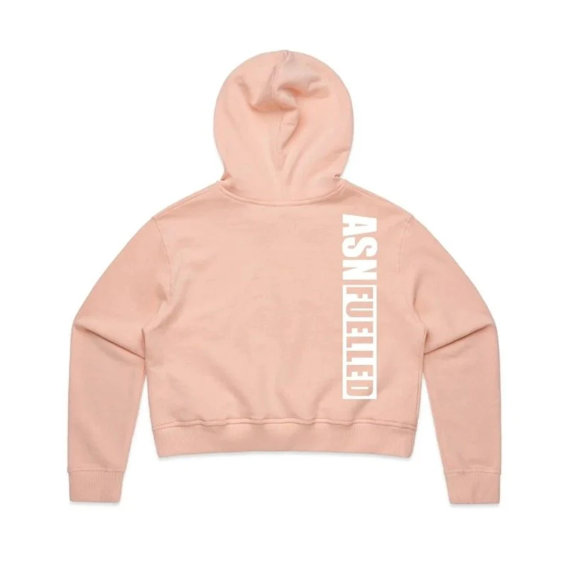 Australian Sports Nutrition ASN Fuelled Crop Hoodie - Womens - Image 3
