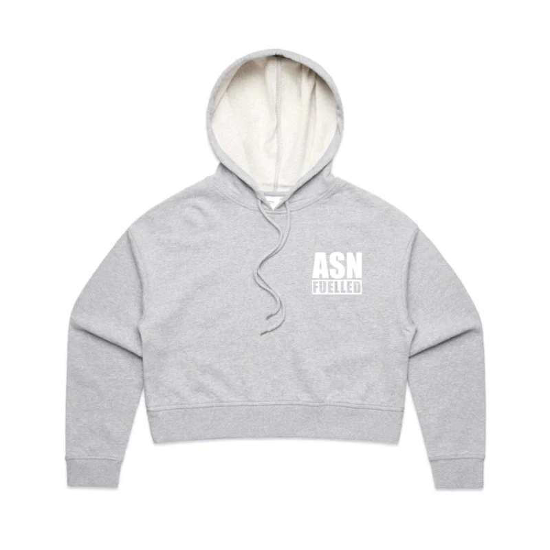 Australian Sports Nutrition ASN Fuelled Crop Hoodie - Womens - Image 4