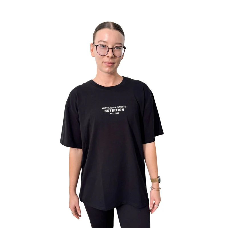 Australian Sports Nutrition Oversized Tee Small Text