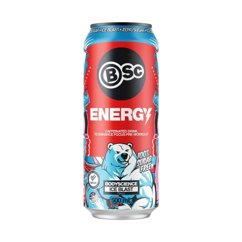 BSc Supplements Energy Drink 500ml RTD - Image 4