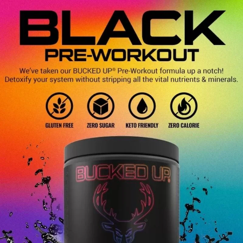 Bucked Up Pre-Workout Black - Image 2