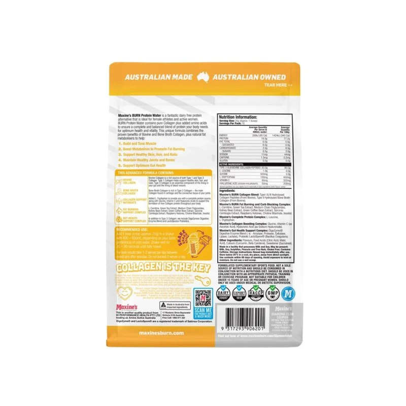 Maxines Burn Protein Water - Image 5