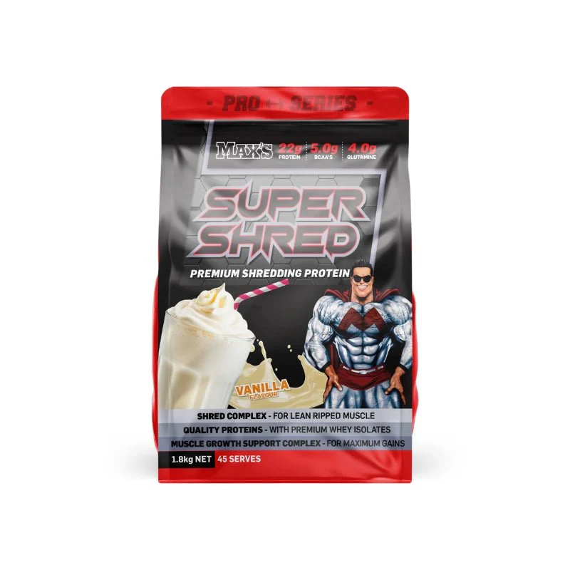 Maxs Supplements Pro Series Super Shred - Image 3