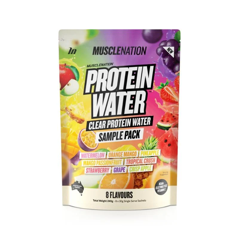 Muscle Nation Protein Water Varitey Pack