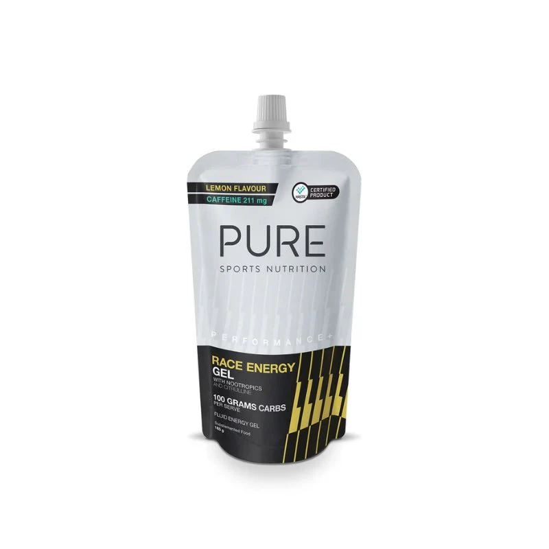 Pure Performance Race Energy Gel 185g + Caffeine - Image 3