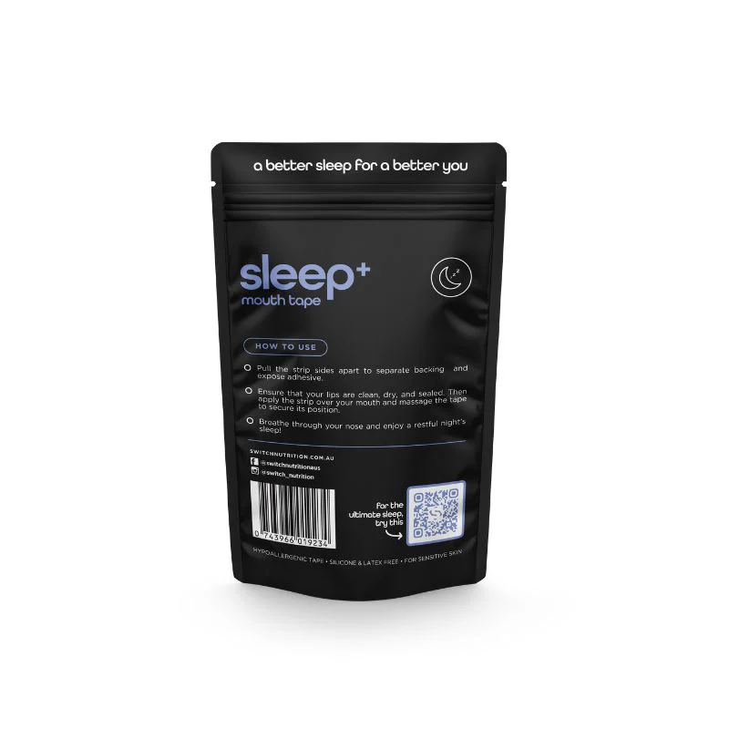 Switch Nutrition Sleep + Breathe Better Mouth Tape - Image 3