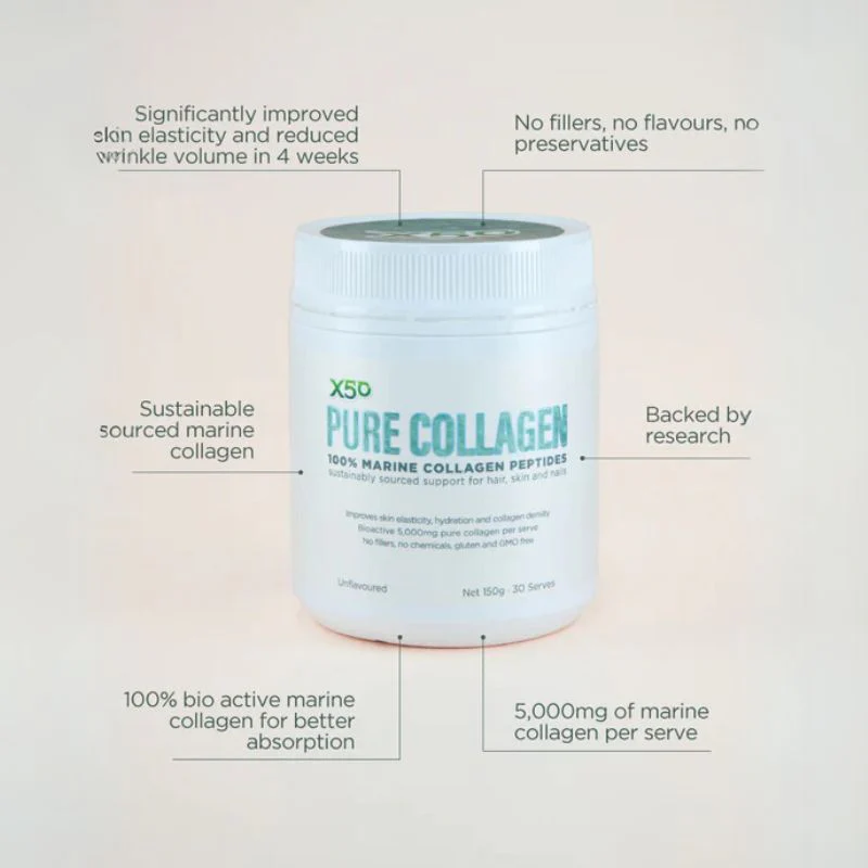 X50 Pure Collagen 100% Marine Collagen Peptides - Image 5